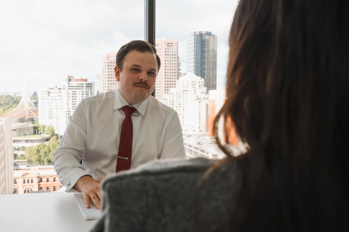 Visa Plan immigration lawyer in consultation