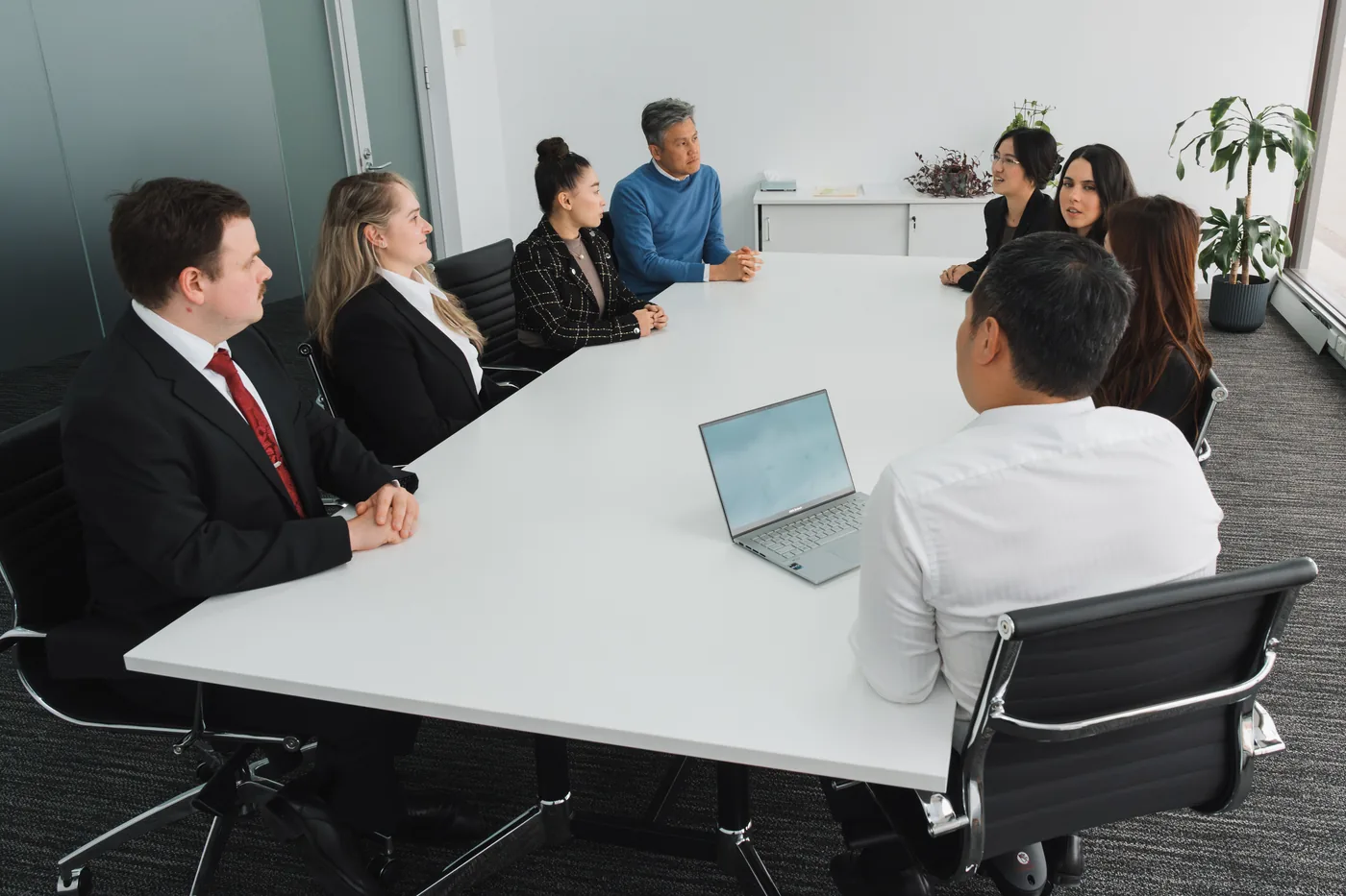 Visa Plan team in a case strategy meeting